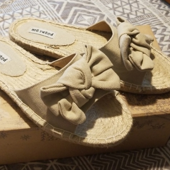 Not Rated Espadrille Flat sandals NWT - Picture 3 of 3